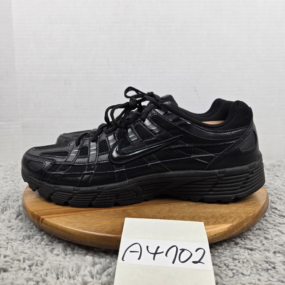 Nike Mens 12 P-6000 Triple Black Casual Lifestyle Daily Gym Sneaker CD6404-002